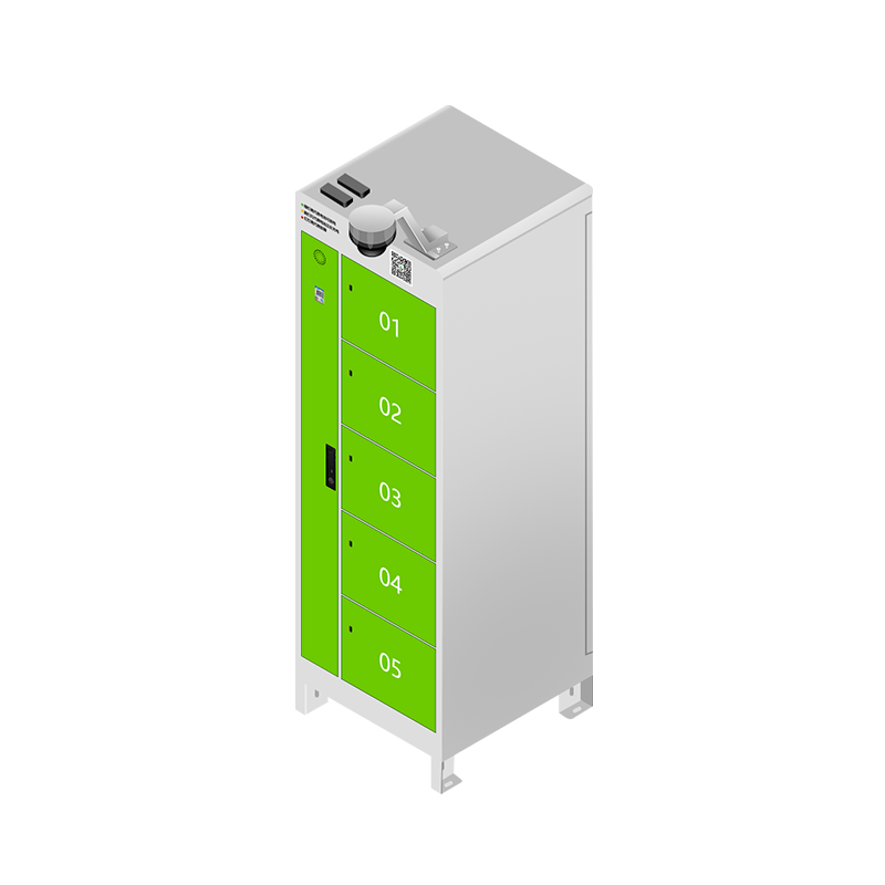 侧拉式5仓换电柜