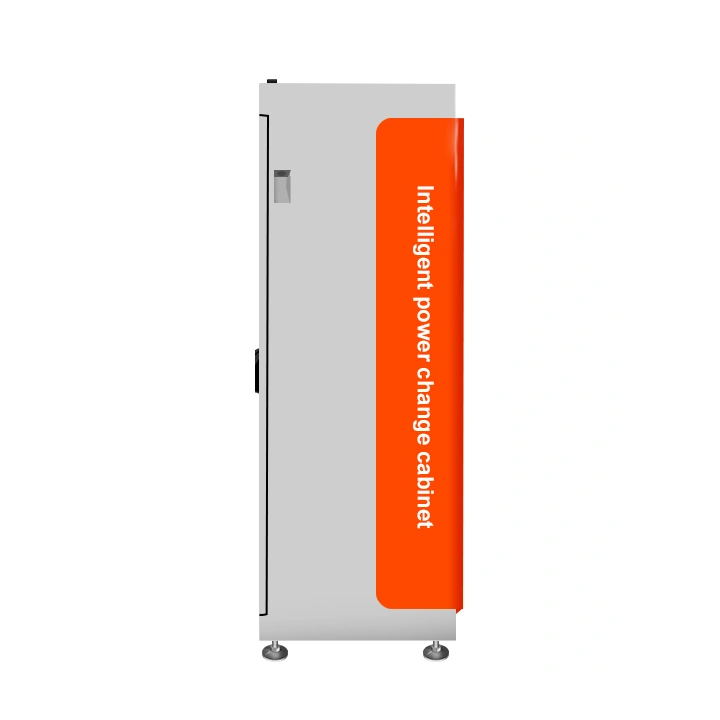 8-compartment intelligent battery swapping cabinet - rear plug-in