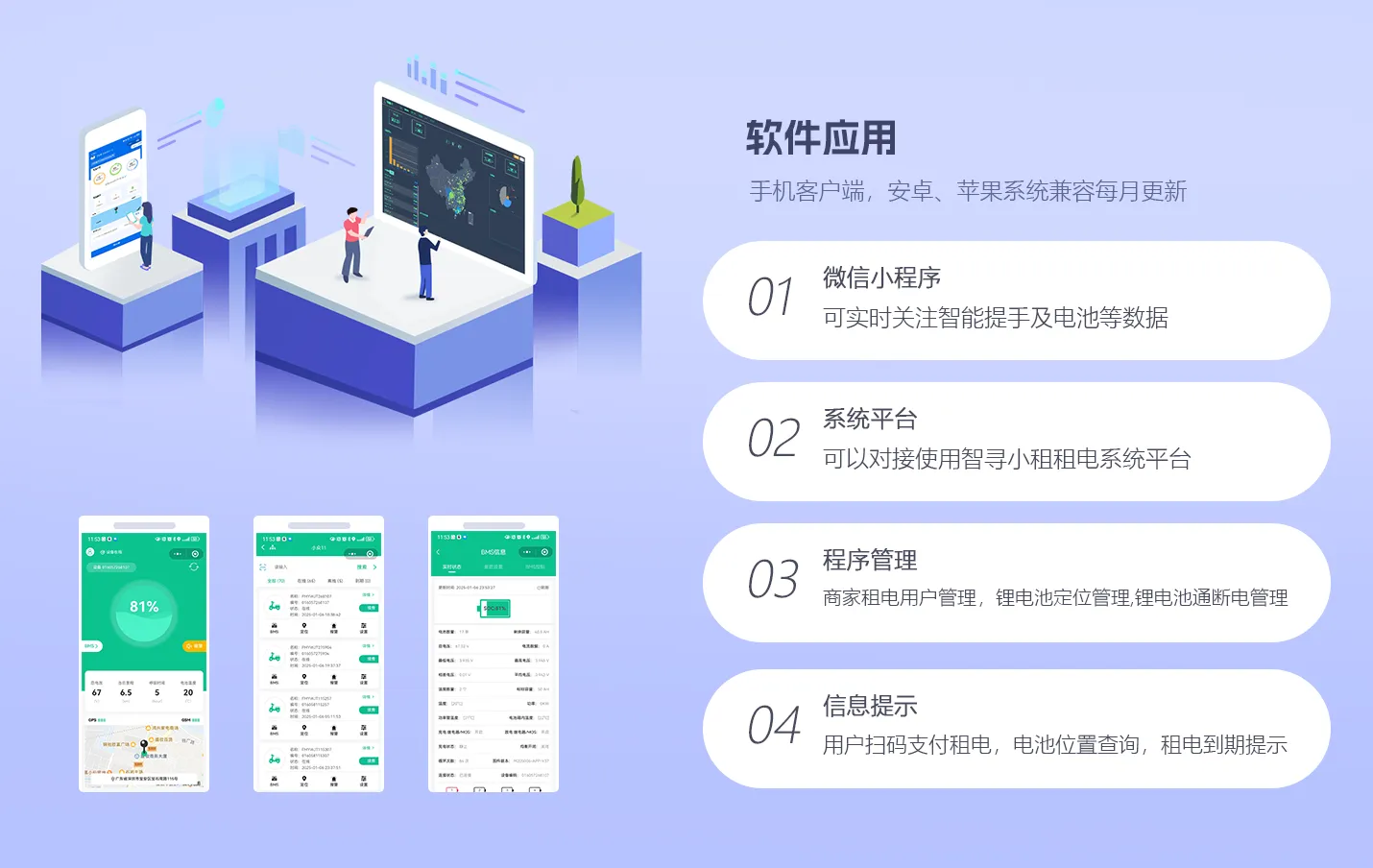 两轮车锂电池内置GPS定位器