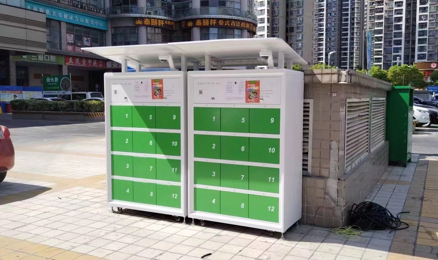 电动车电池换电柜