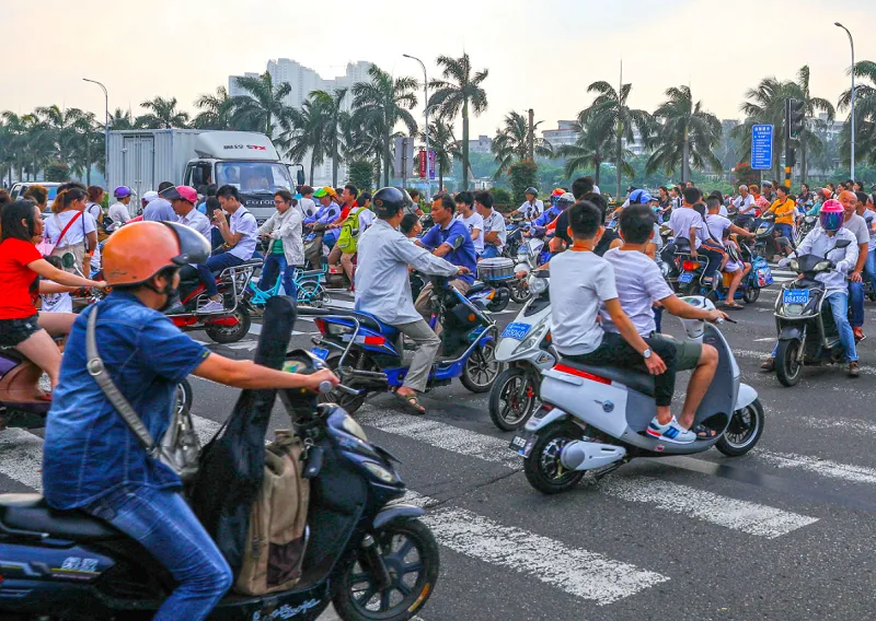 外卖骑手电动车换电柜