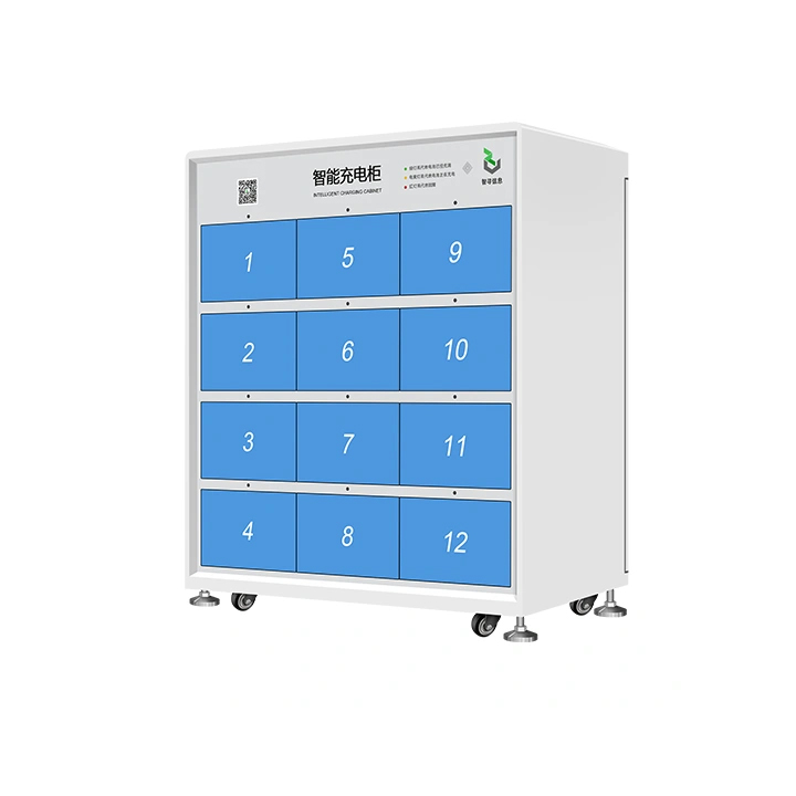 Zhixun 12 Warehouse Intelligent Charging Cabinet